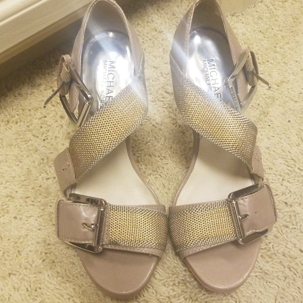 Michael kors platform sandal shoes